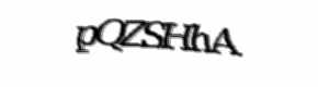 Security check image, please type the characters shown